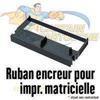 RUBAN MATRICIEL COMPATIBLE EPSON ERC30/ERC34/ERC38 BLACK/RED