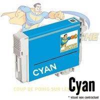 CARTOUCHE COMPATIBLE (NEW GENERATION) BROTHER LC-123 CYAN 10 ML VERSION 3