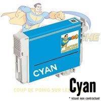 CARTOUCHE COMPATIBLE BROTHER LC-12E CYAN 1200 PAGES