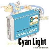 CARTOUCHE COMPATIBLE HP 81 LIGTH CYAN C4934A 680 ML