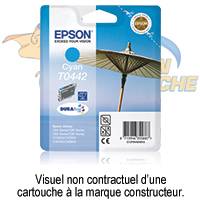 CARTOUCHE JET D'ENCRE COMPATIBLE EPSON T0442 CYAN 18 ML