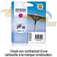 CARTOUCHE JET D'ENCRE COMPATIBLE EPSON T0443 MAGENTA 18 ML