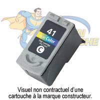 CARTOUCHE JET D'ENCRE REMA CANON CL38/CL41/CL51 TRICOLOR 24 ML